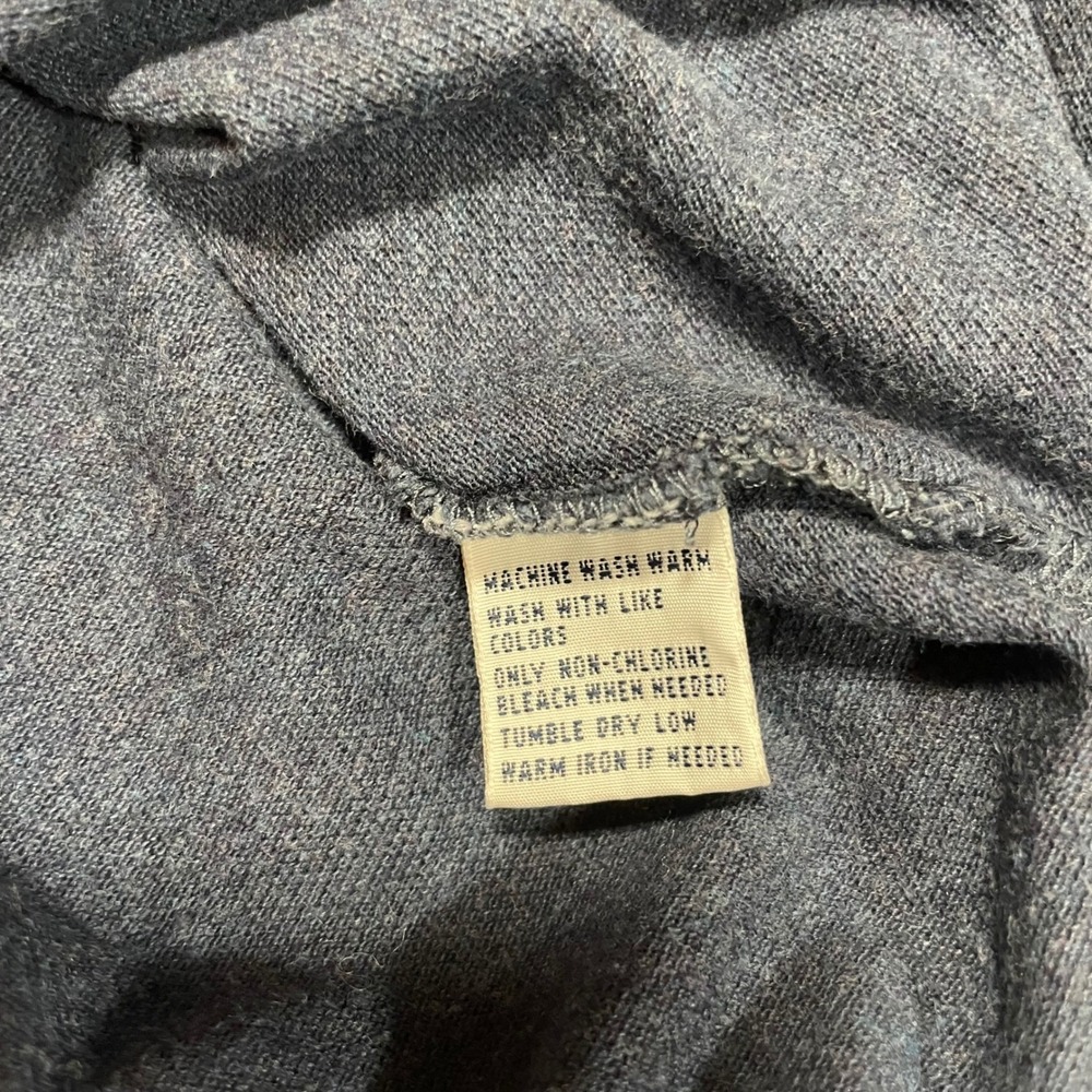 Ralph Lauren Long Sleeve Polo Shirt Men's Medium Blue Pony Logo Preppy Heritage - Picture 7 of 8